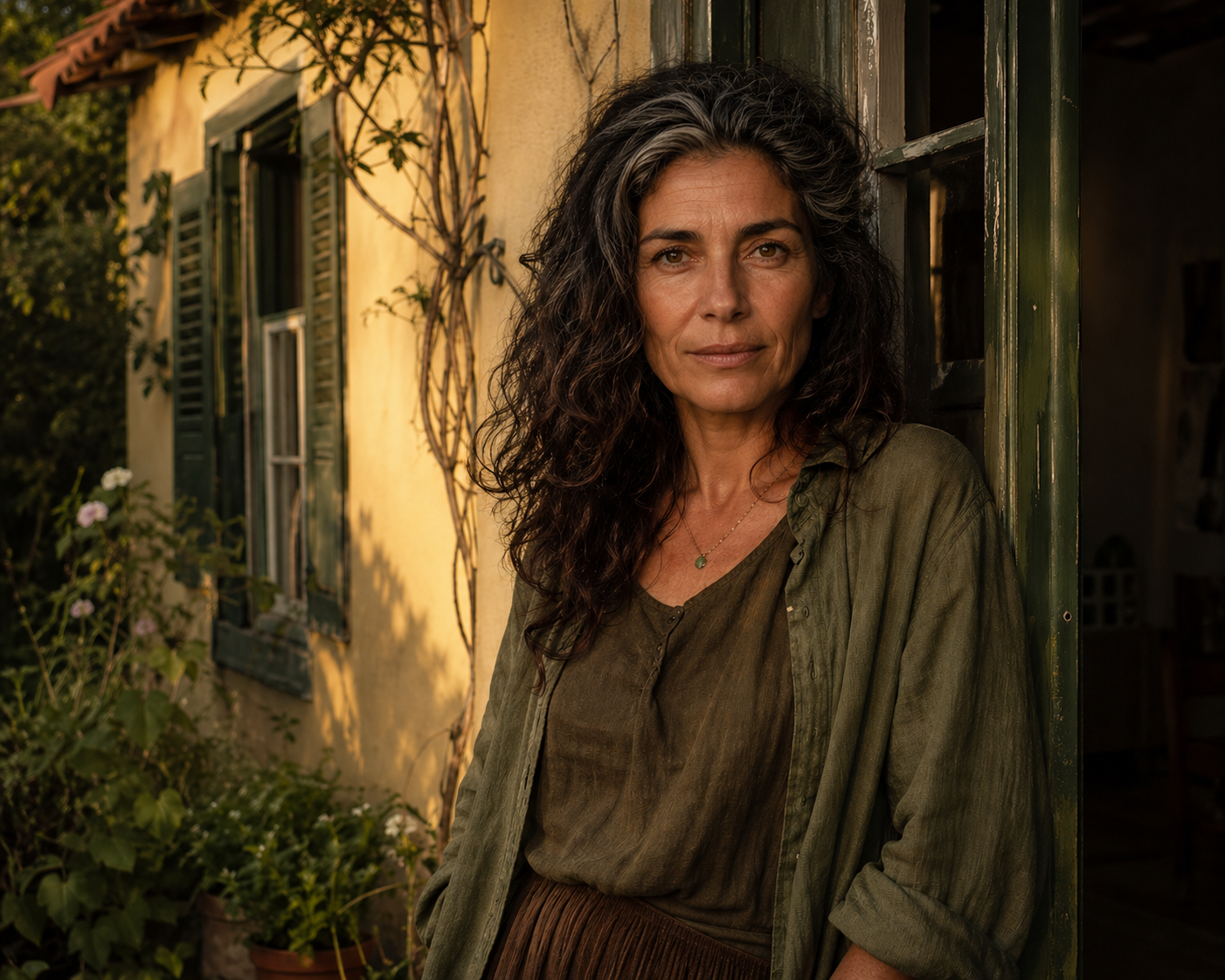 Hazel Wise in the Chez 600 garden — Chez 600's voice